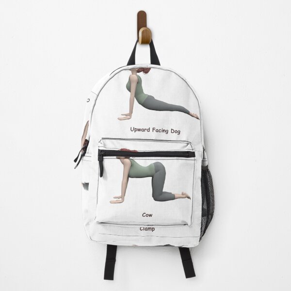 Item preview, Yoga Poster: 6 Stretches your back will love designed and sold by Pidl.
