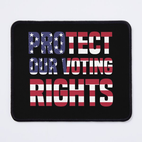 Item preview, Protect Our Voting Rights Usa Flag designed and sold by medbdj.