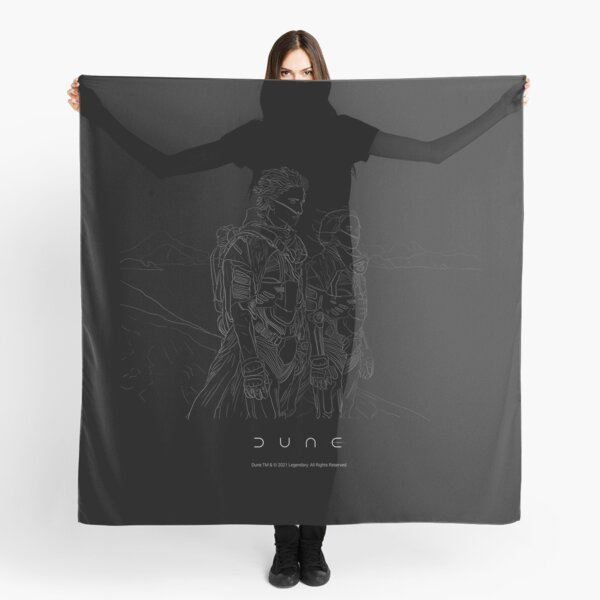 Dune fan art, lineart minimal Scarf