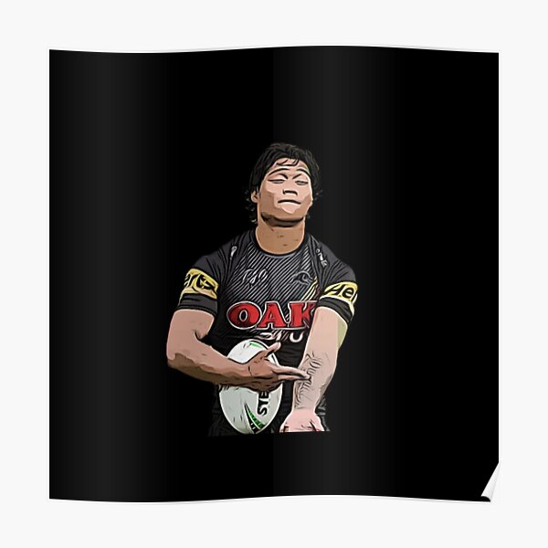 Brian To'o Penrith Panthers Winger - Ice In His Veins Poster