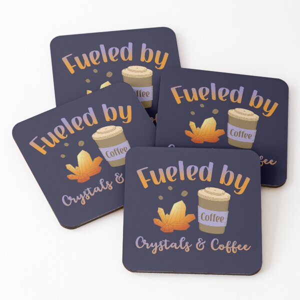 Item preview, Fueled by Crystals & Coffee designed and sold by GrimButterfly.