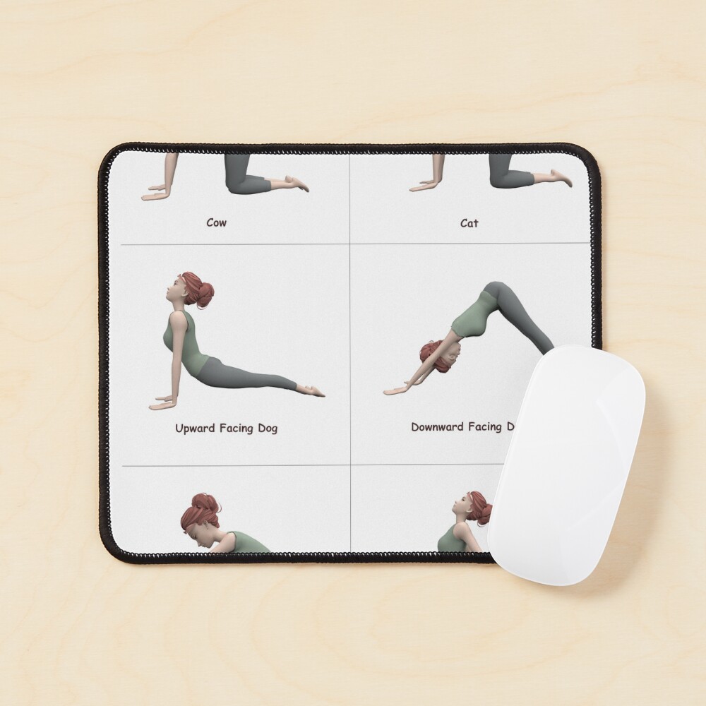 Yoga Poster: 6 Stretches your back will love | Journal