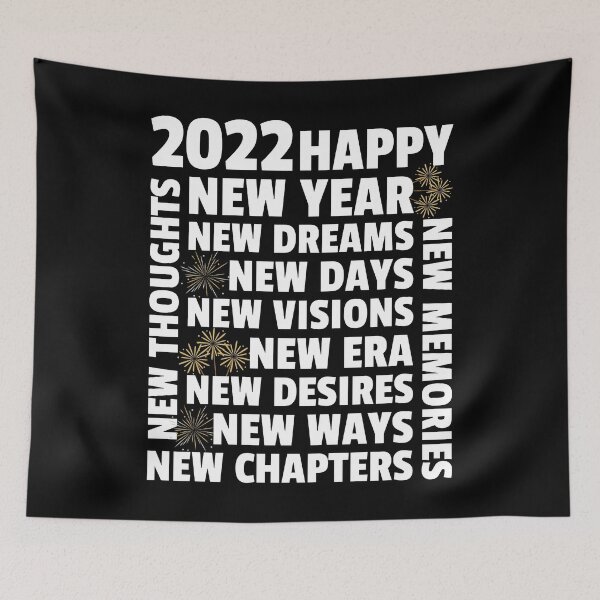 Item preview, Happy New Year 2022 designed and sold by YOYOCollection.