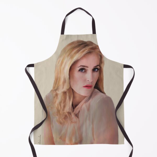 Item preview, Gillian Anderson oil color painting designed and sold by altaircolin.