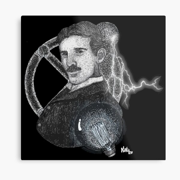 Nikola Tesla Lámina metálica