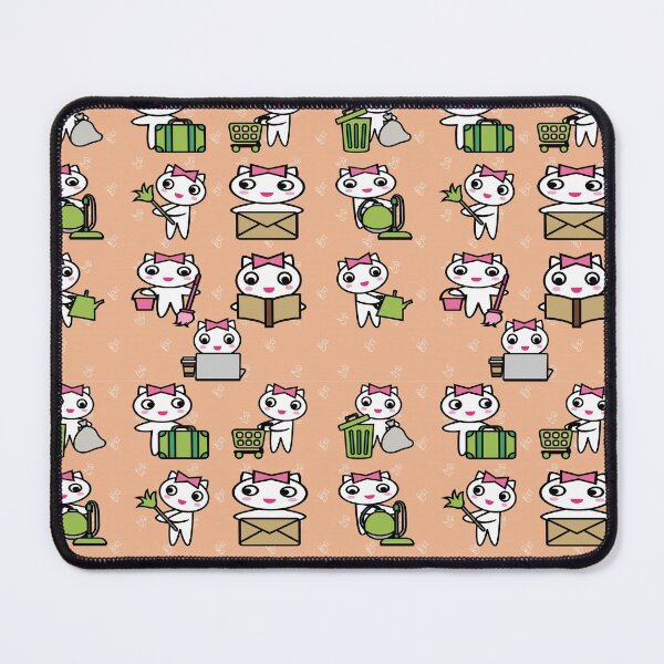 Item preview, Cute Cat at Home Work designed and sold by RED FIR.