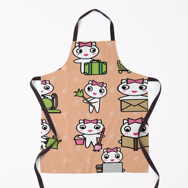 Item preview, Cute Cat at Home Work designed and sold by RED FIR.
