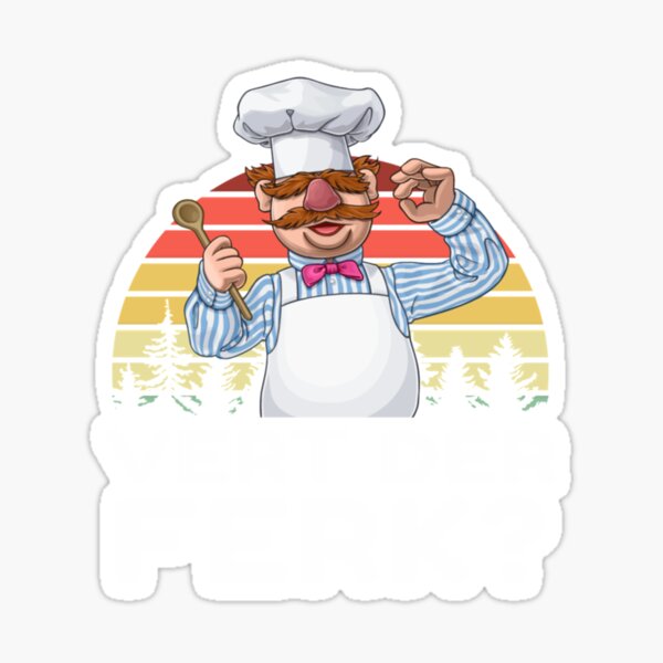 Aperçu de l'œuvre Muppet Show Chef Suédois Expletive Nouveau Drôle créée et vendue par BaoSon.