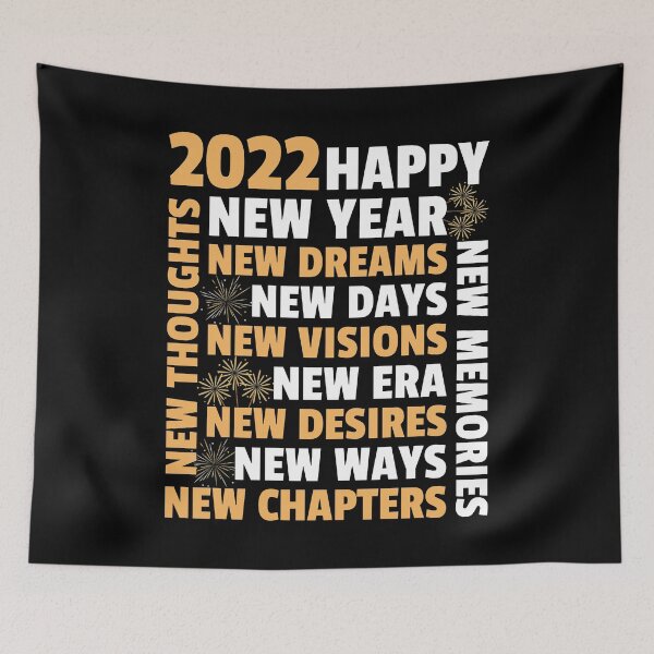 Item preview, Happy New Year 2022 designed and sold by YOYOCollection.