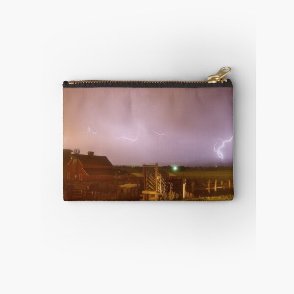 Item preview, McIntosh Farm Lightning Thunderstorm View designed and sold by Bo Insogna.