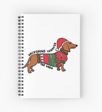 Christmas Spiral Notebook