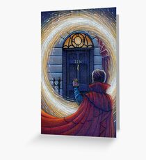 Sherlock Strange Greeting Card