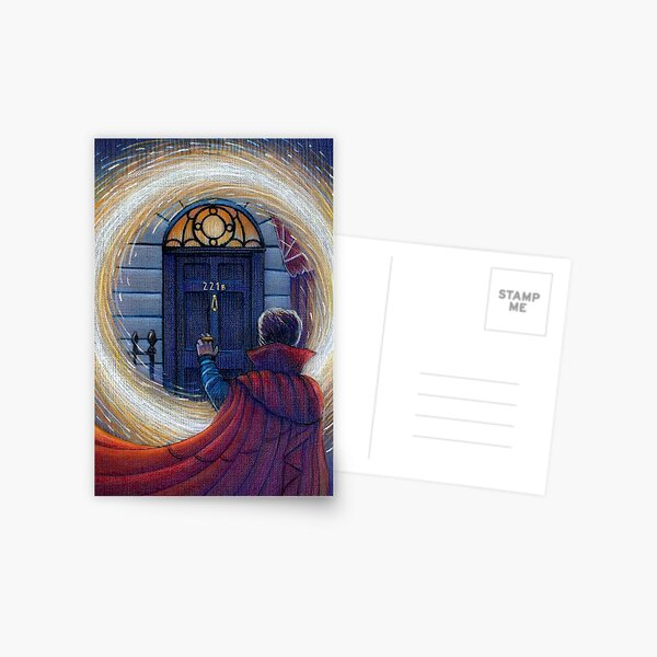 Sherlock Strange Postcard