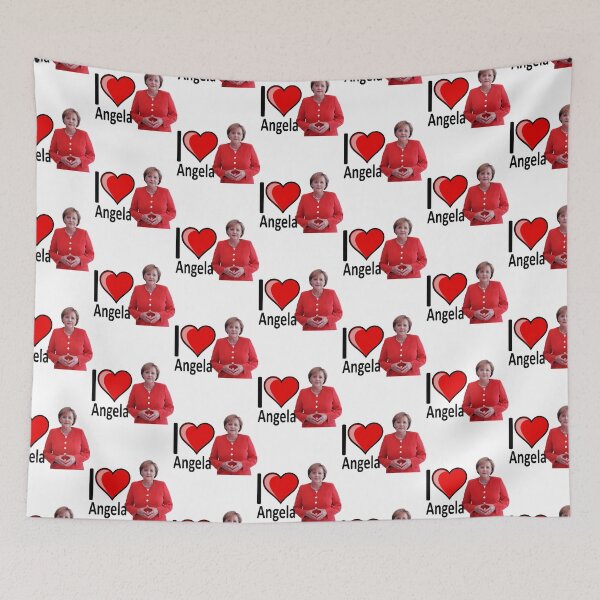 Item preview, I Love Angela Merkel    designed and sold by Splendorinthe.
