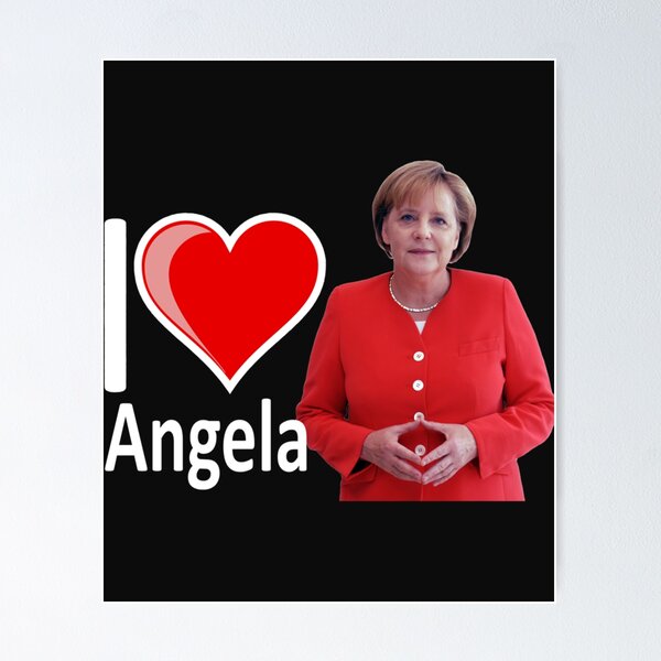 Item preview, I Love Angela Merkel   designed and sold by Splendorinthe.