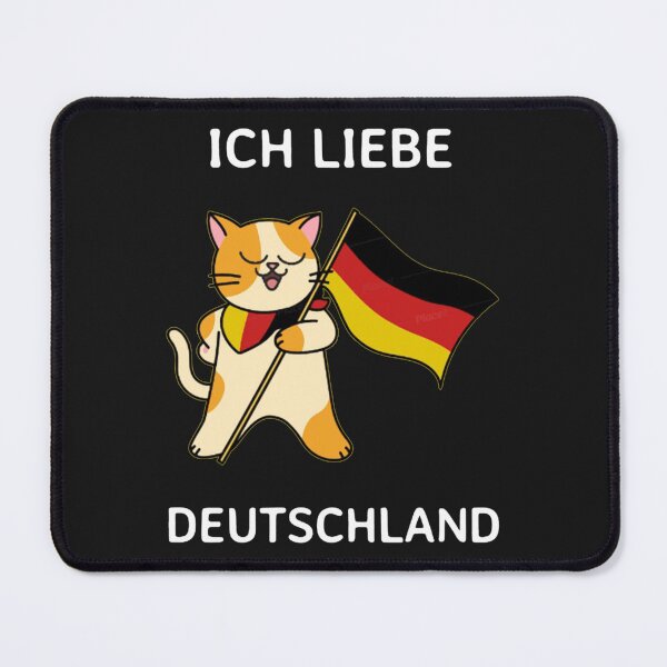 Item preview, i love germany cat designed and sold by Splendorinthe.