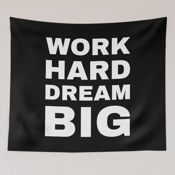 Item preview, Work Hard Dream Big designed and sold by YOYOCollection.