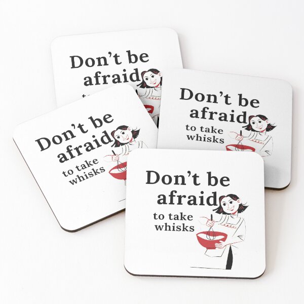 Item preview, Don’t be afraid to take risks / whisks designed and sold by razaldo.