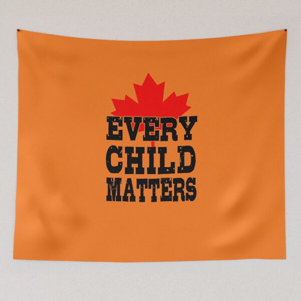 Item preview, Every Child Matters Canada Maple Leaf - Orange Shirt Day designed and sold by JooArtPrints  ★★★★★.