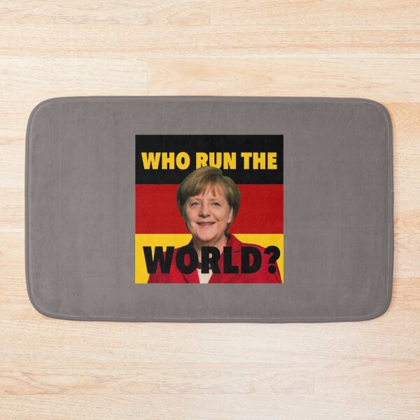 Item preview, Who Run the World Angela Merkel   designed and sold by Splendorinthe.