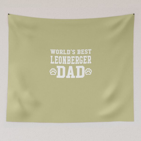 Item preview, World's Best Leonberger Dad designed and sold by AlwaysAwesome.