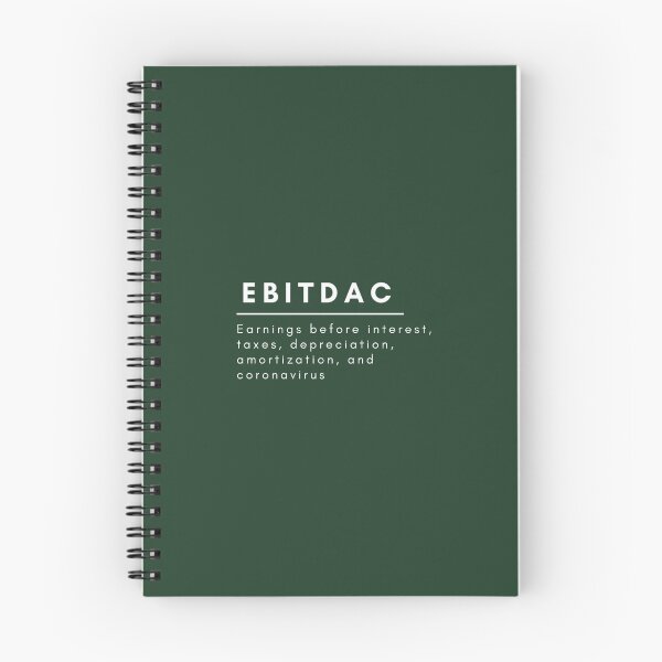 Item preview, EBITDAC Funny Coronavirus Accounting Design   designed and sold by Lostboysvitas.