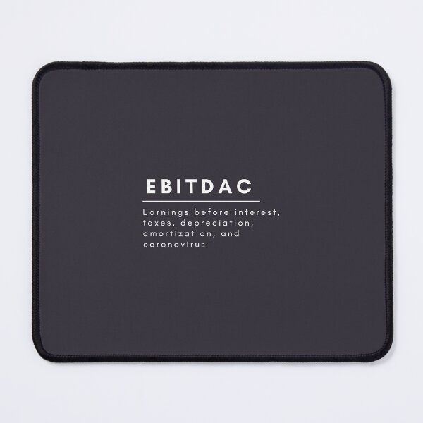 Item preview, EBITDAC Funny Coronavirus Accounting Design designed and sold by Lostboysvitas.