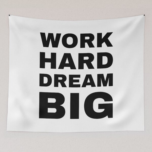 Item preview, Work Hard Dream Big designed and sold by YOYOCollection.
