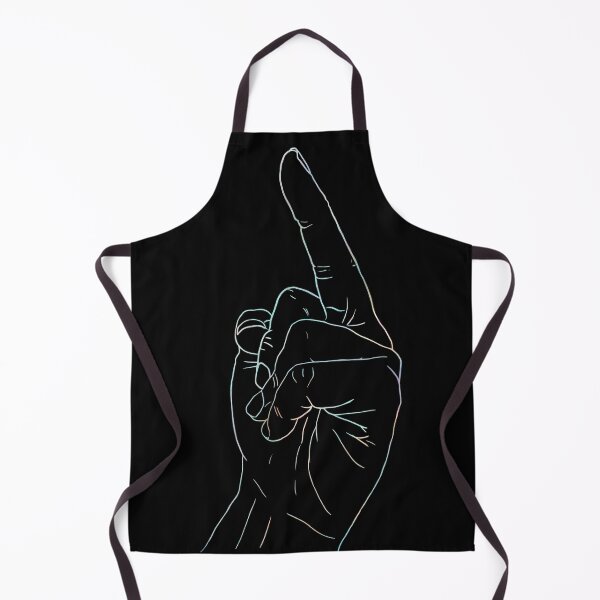 Item preview, Black middle finger designed and sold by experimentons.
