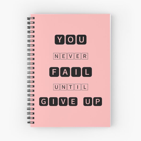 Item preview, Never fail until give up | Success method | How to win designed and sold by JJMasters.