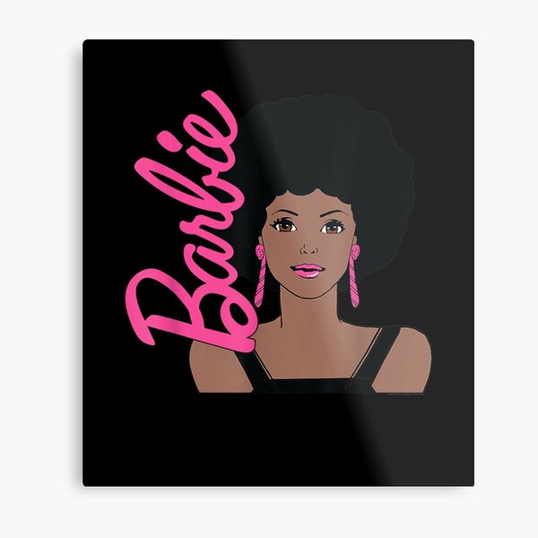 Beautiful Black Barbie SVG, Afro Black Barbie SVG, Barbie Movie SVG