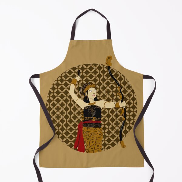 Item preview, Srikandi with Batik Pattern Background designed and sold by Ngeblart.