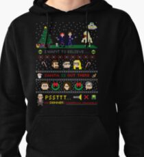 The X-Files Christmas - Santa is Out There Pullover Hoodie