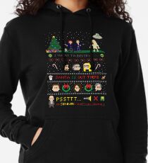 The X-Files Christmas - Santa is Out There Lightweight Hoodie