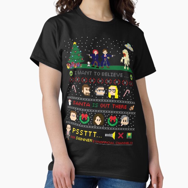 Item preview, The X-Files Christmas - Santa is Out There designed and sold by AllThingsNerdy.