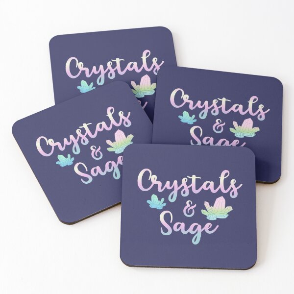 Item preview, Crystals & Sage - Spiritual Cleansing designed and sold by GrimButterfly.
