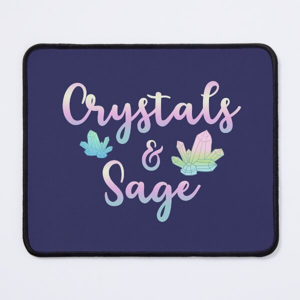 Item preview, Crystals & Sage - Spiritual Cleansing designed and sold by GrimButterfly.