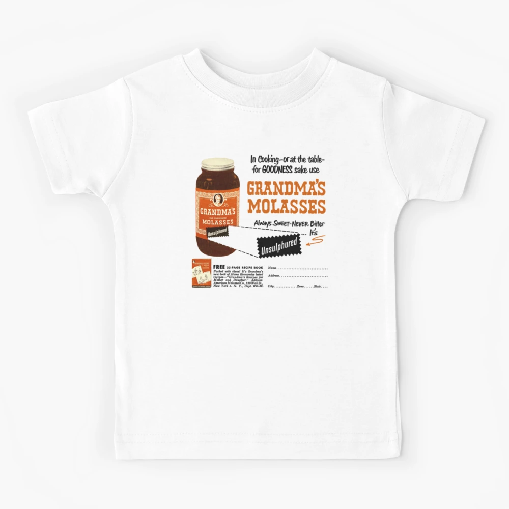 GRANDMA'S MOLASSES - ADVERT | Kids T-Shirt