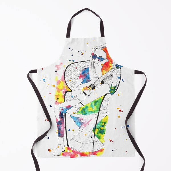 Item preview, Woman with guitar designed and sold by experimentons.
