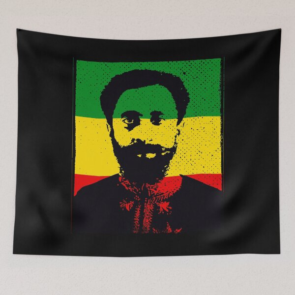 Item preview, Colorful Flag Haile Selassie The Emperor Of Imperial Majesty designed and sold by DoorlyLoveHaile.
