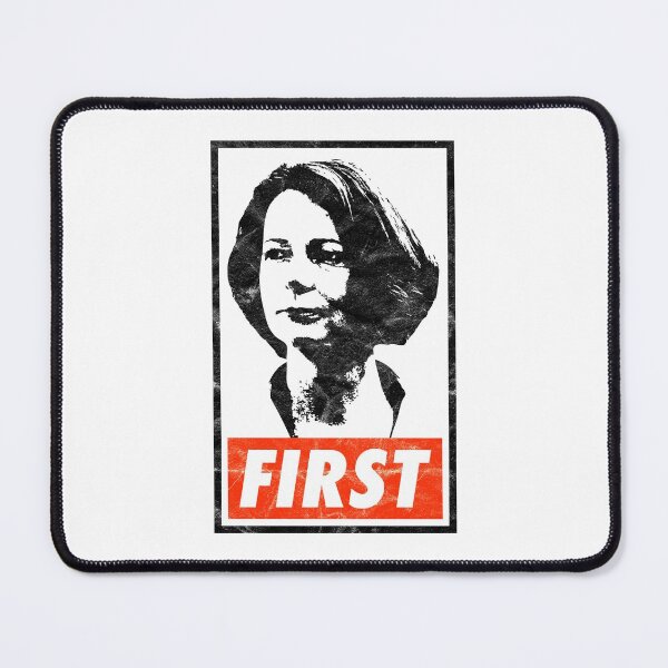 Item preview, Julia Gillard First (White Worn Look) designed and sold by politicalamity.