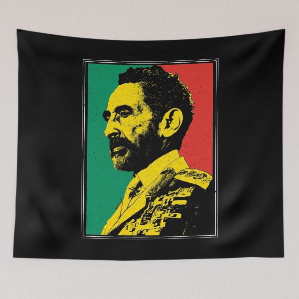 Item preview, Emperor Haile Selassie Of Ethiopian Vintage Rastafari Jah designed and sold by DoorlyLoveHaile.
