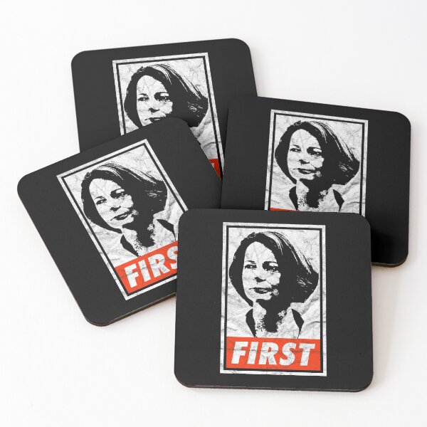 Item preview, Julia Gillard First (Black Worn Look) designed and sold by politicalamity.