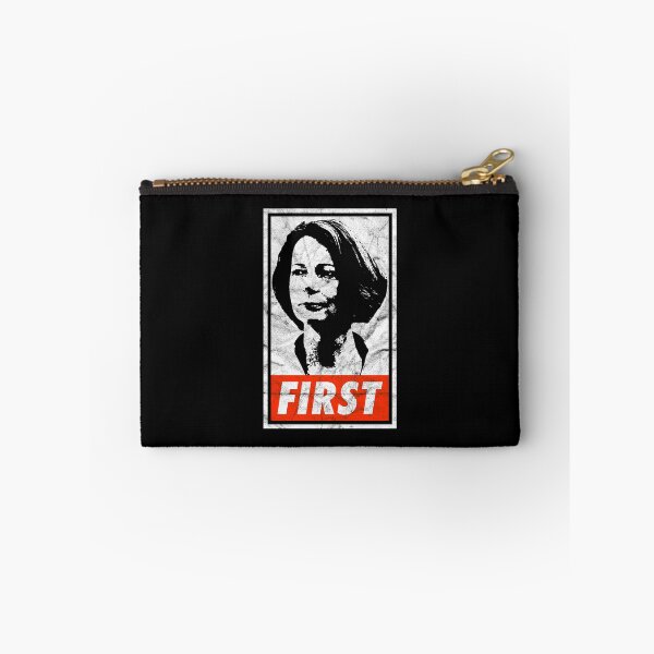 Item preview, Julia Gillard First (Black Worn Look) designed and sold by politicalamity.
