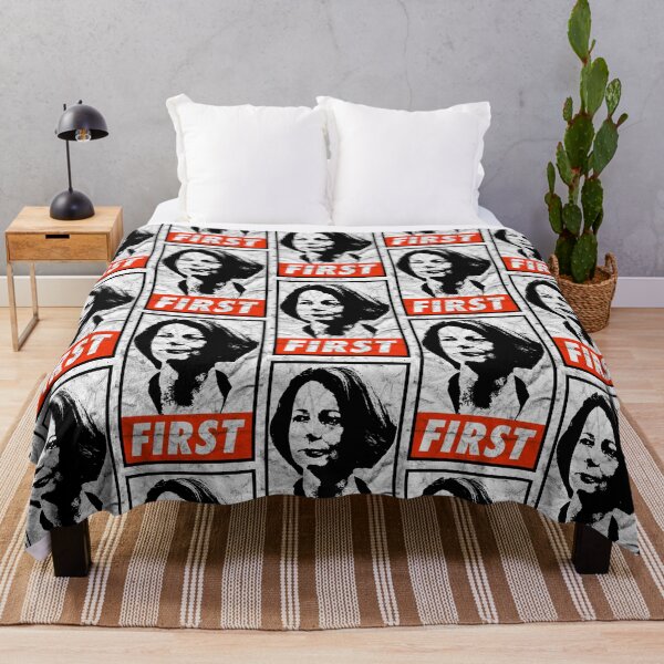 Item preview, Julia Gillard First (Black Worn Look) designed and sold by politicalamity.