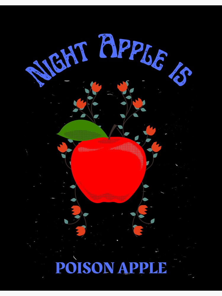 "Night apple is poison apple Jungkook Bts Bright Blue Red Fairytale