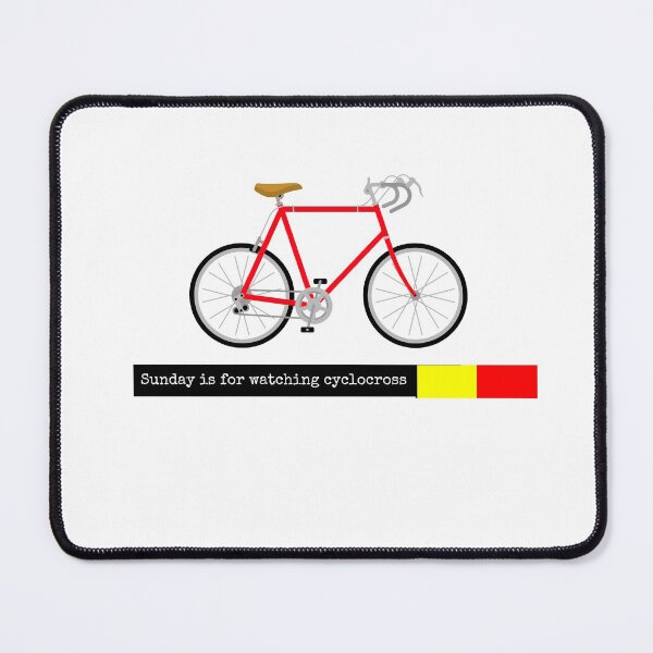 Item preview, Sunday is for watching cyclocross - Belgian cycling designed and sold by Whatalifestyle.