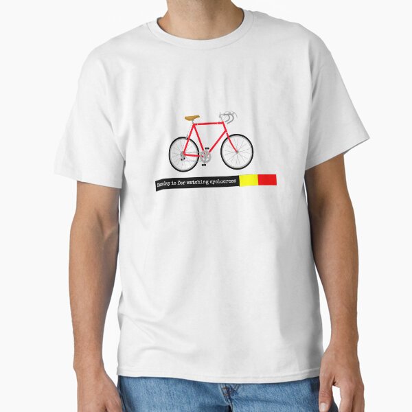 Item preview, Sunday is for watching cyclocross - Belgian cycling designed and sold by Whatalifestyle.