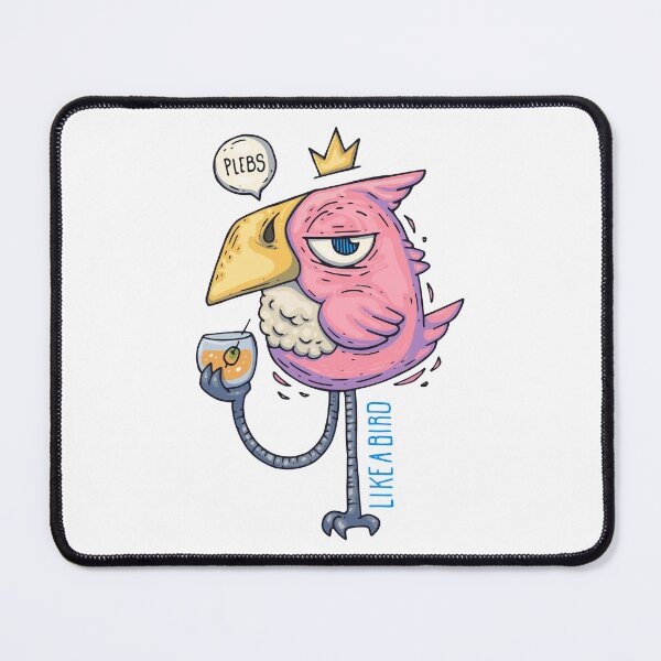 Item preview, Haughty Posh Bird designed and sold by Vector Scout Lab.