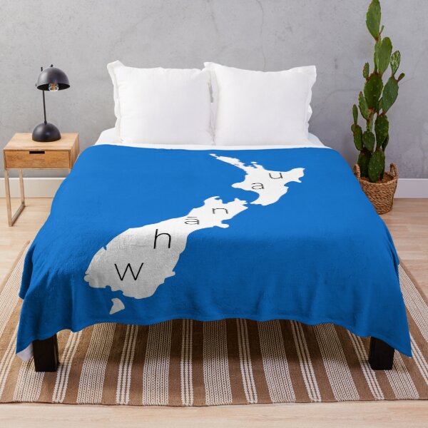 Item preview, New Zealand with Whānau, the Māori language word for family, framed by the Ocean  designed and sold by CreateShape.